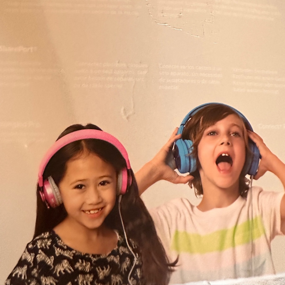 Lil Gadgets Brown Headphones- open box item